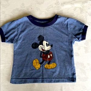 SOLD** Vintage blue Mickey Mouse t-shirt
